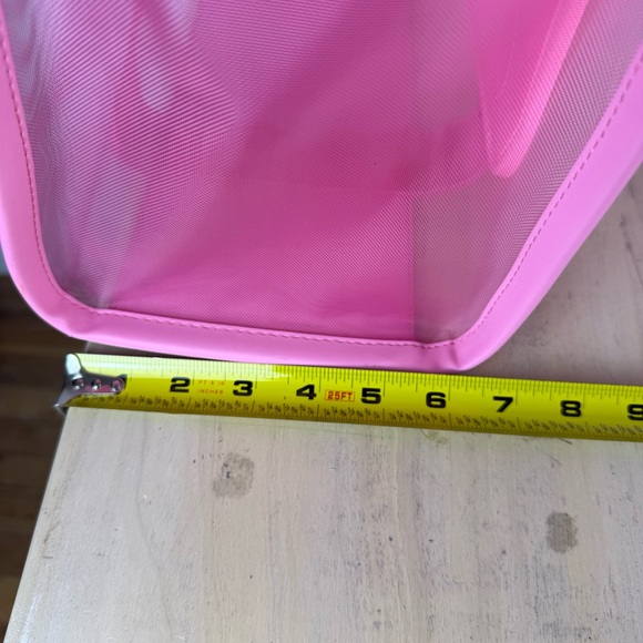 Marc Jacobs Large Pink Transparent Tote - Picture 15 of 16